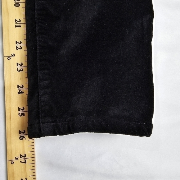 CAbi Black Gala Velvet 5 pockets, Skinny Jeans size 10 - Picture 4 of 7